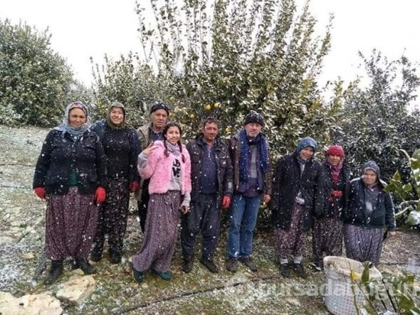 Nadir görülen hava olayı heyecanlandırdı!