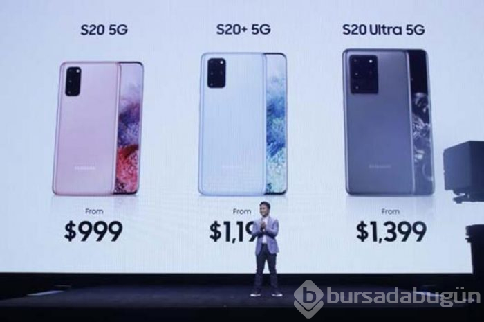 Samsung S20 serisi tanıtıldı 