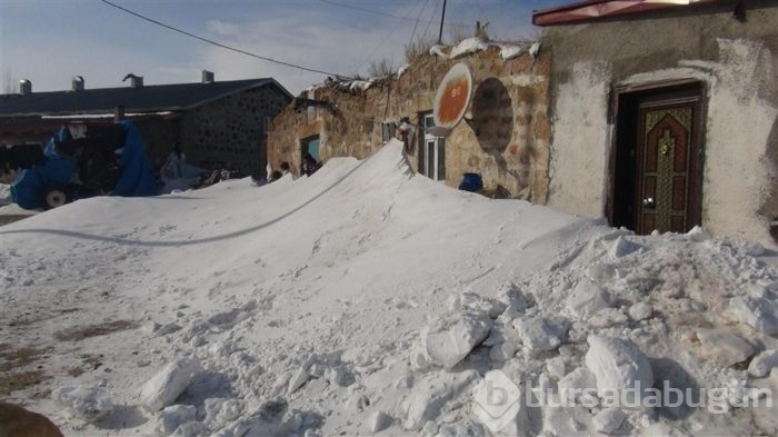 Kars'ta 'kar kapıya dayandı'