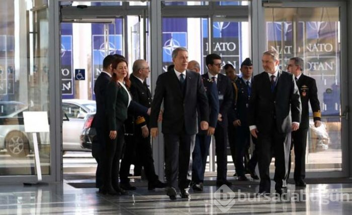 Hulusi Akar, NATO Karargahı'na gitti!