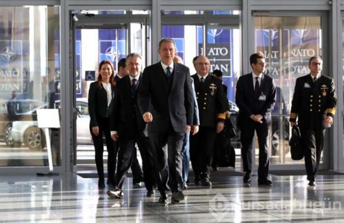 Hulusi Akar, NATO Karargahı'na gitti!