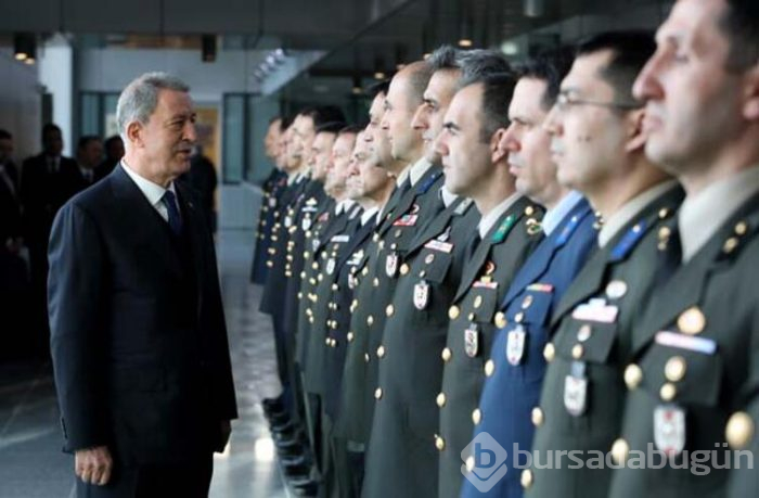 Hulusi Akar, NATO Karargahı'na gitti!