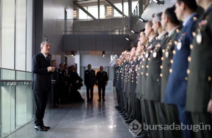 Hulusi Akar, NATO Karargahı'na gitti!