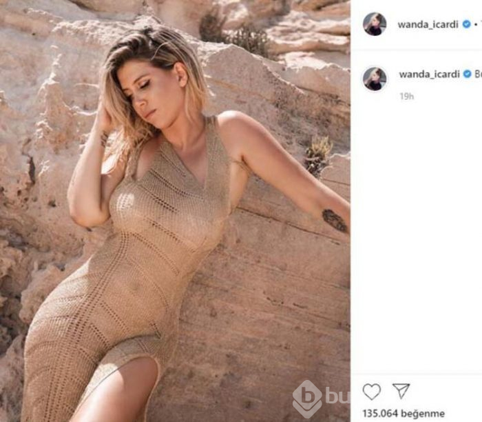Wanda Nara yürekleri hoplatıyor!