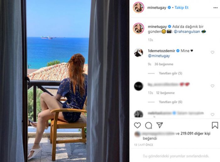 Balkon pozuyla sosyal medyayı salladı!
