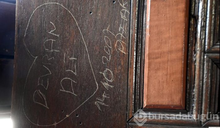 Selimiye'nin kapısındaki yazılara soruşturma açıldı!