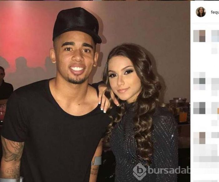 Gabriel Jesus sevgilisinden ayrıldı! Fernanda Queiroz'dan ayrılma sebebi...