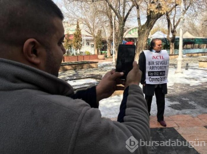 Sevgililer Günü'nden ilginç görüntü!