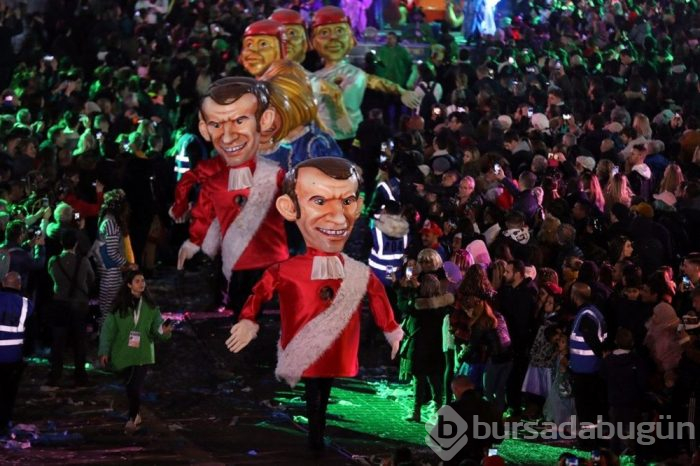 Fransa'da renkli karnaval 