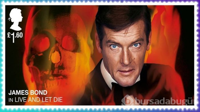 İngiliz Kraliyet Postası'ndan James Bond pulları