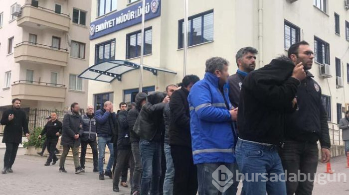 Yüz kızartan operasyonda tek tek yakalandılar!