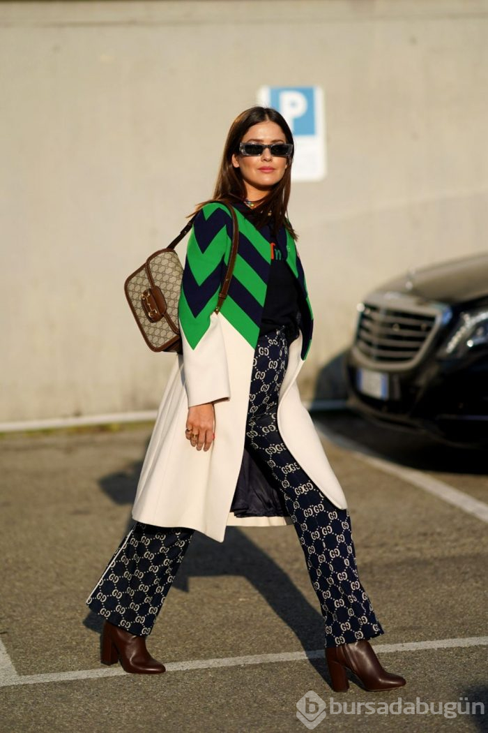 Milano Moda Haftası'nda sokak stili