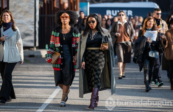Milano Moda Haftası'nda sokak stili