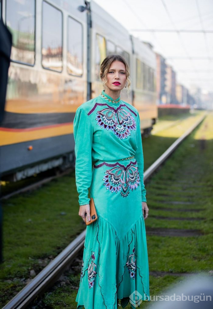 Milano Moda Haftası'nda sokak stili