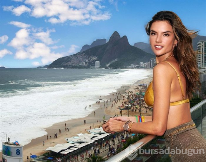Rio Festivali'nde Alessandra Ambrosio damgası!