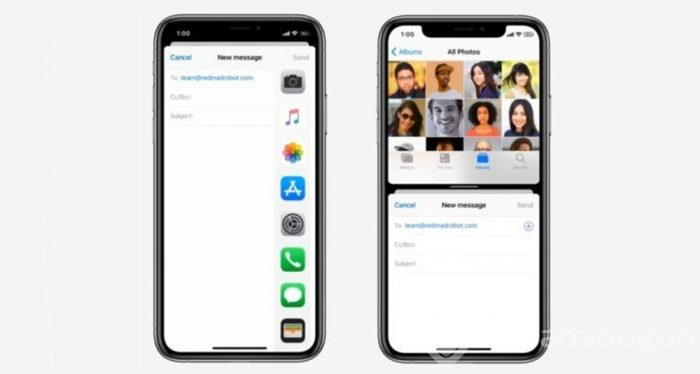 iOS 14'ün ilk ekran görüntüsü sızdırıldı