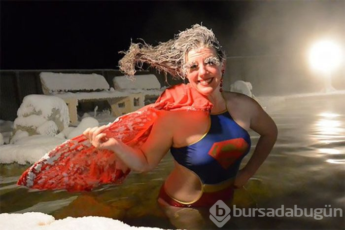 Saç Dondurma Yarışması'nda modeller birbirleriyle yarıştı!