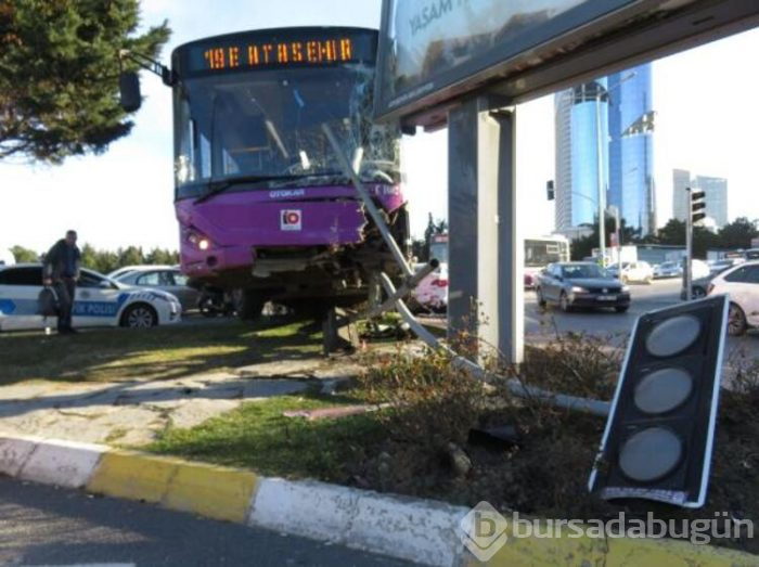 Ataşehir'de korkunç kaza!