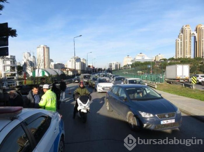 Ataşehir'de korkunç kaza!