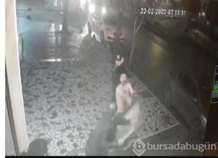 Kadına saldıran kişiye dehşet dayak
