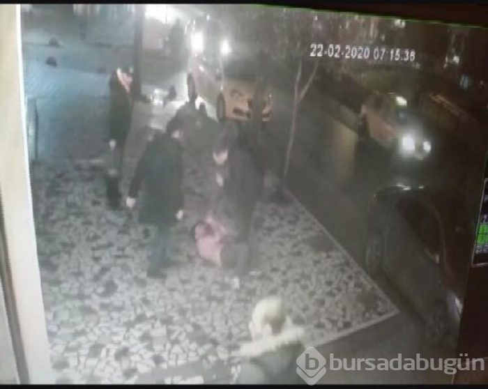 Kadına saldıran kişiye dehşet dayak