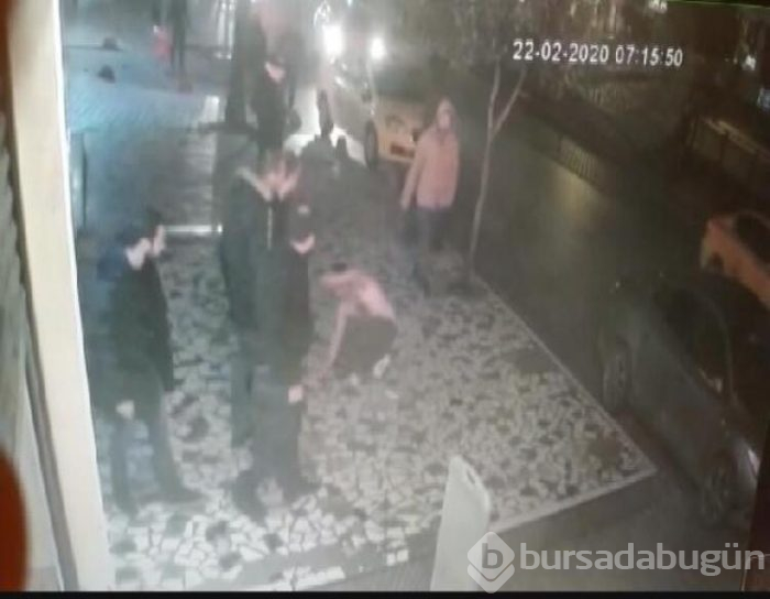 Kadına saldıran kişiye dehşet dayak