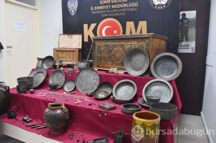15 milyon TL değerinde tarihi eserler ele geçirildi!