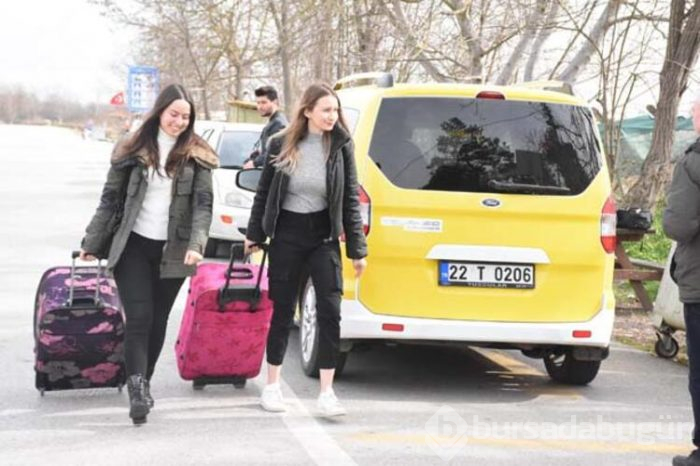 Sınır kapısında Koronavirüs önlemi!
