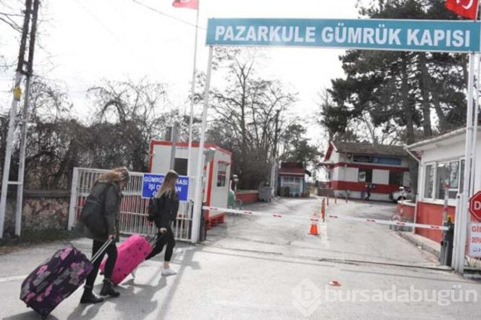Sınır kapısında Koronavirüs önlemi!