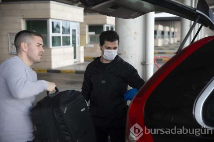 Sınır kapısında Koronavirüs önlemi!