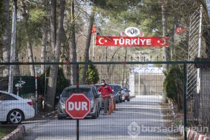 Sınır kapısında Koronavirüs önlemi!