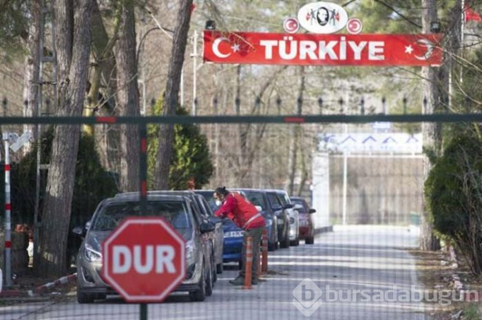 Sınır kapısında Koronavirüs önlemi!
