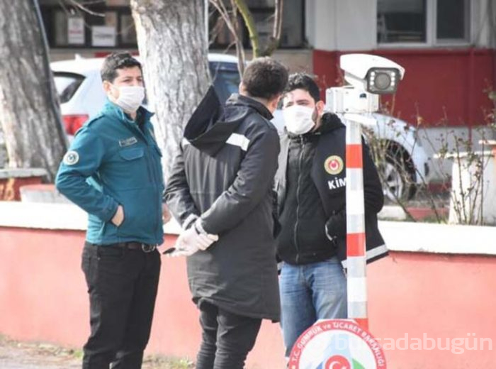 Sınır kapısında Koronavirüs önlemi!