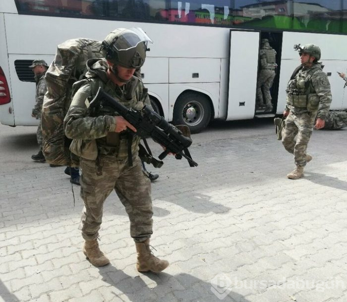 Yüzlerce komando Hatay'da! 