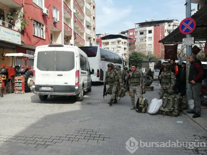 Yüzlerce komando Hatay'da! 