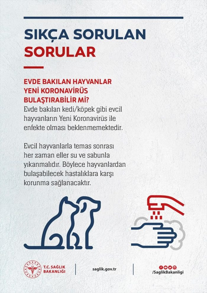 Sağlık Bakanlığı'ndan korona virüs broşürü
