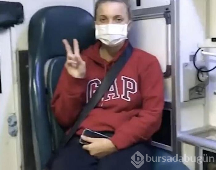 Uçakta şok anlar!
