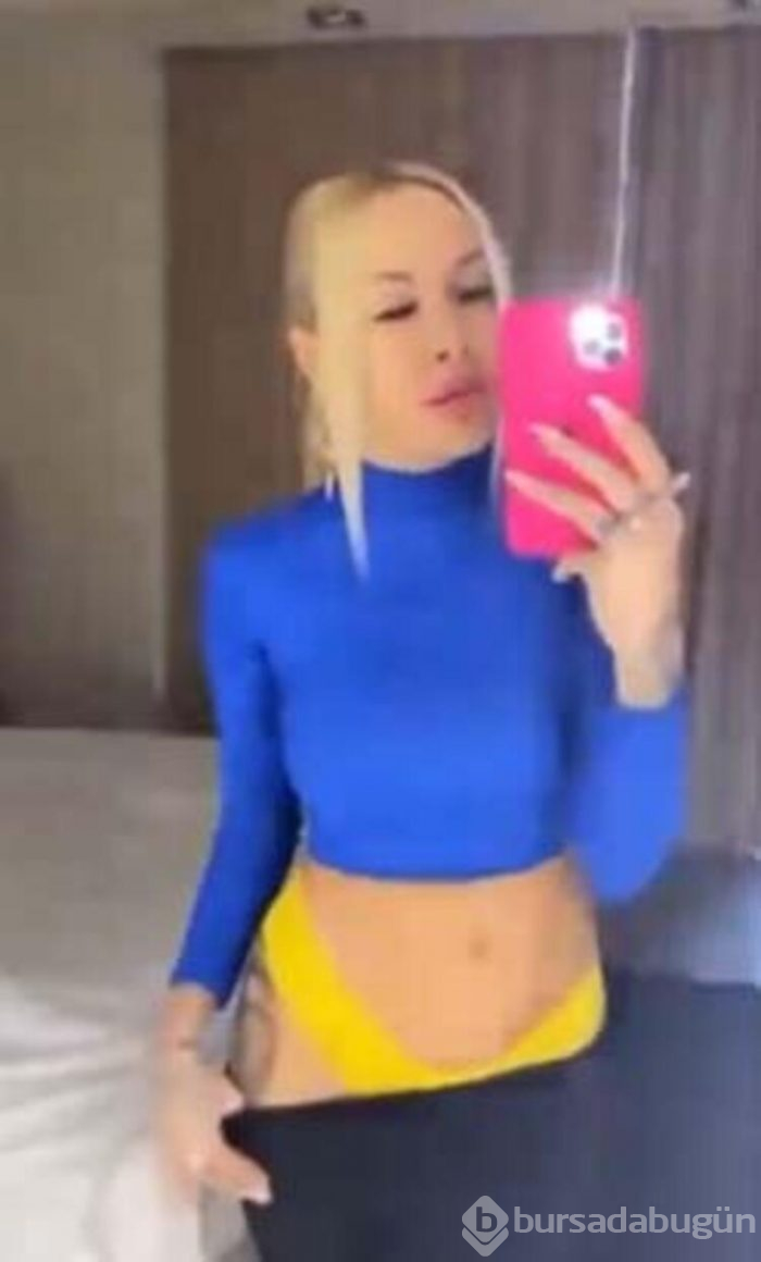 Irina Moroziuk yine olay oldu!