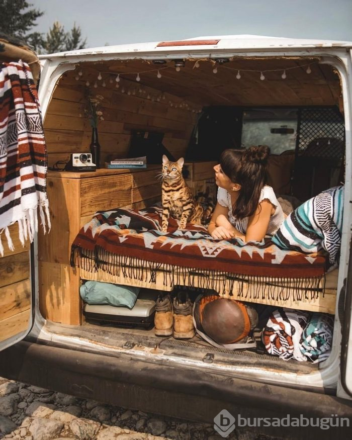 İnsanı gezmeye imrendiren proje: Vanlife