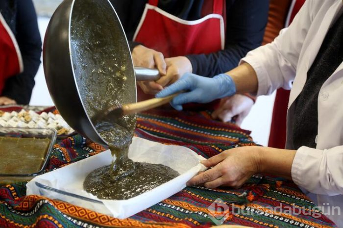 Lokum ve baklavasını da yaptılar