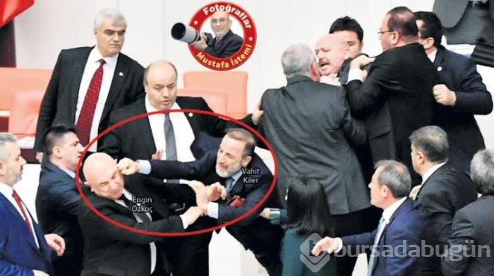 Mecliste kavga çıktı! Tekme tokat...