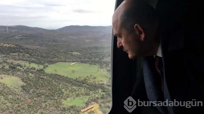 Süleyman Soylu sınıra gitti! İşte görüntüleri...