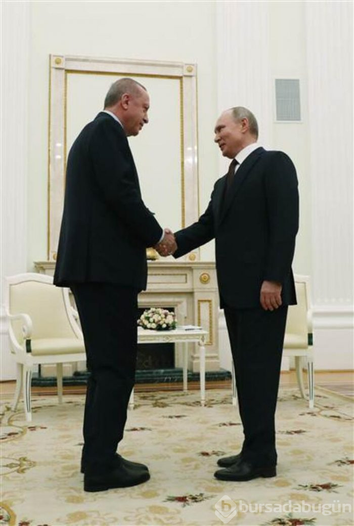 Erdoğan ve Putin görüştü! Kritik görüşme...