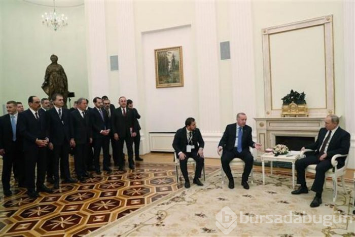 Erdoğan ve Putin görüştü! Kritik görüşme...