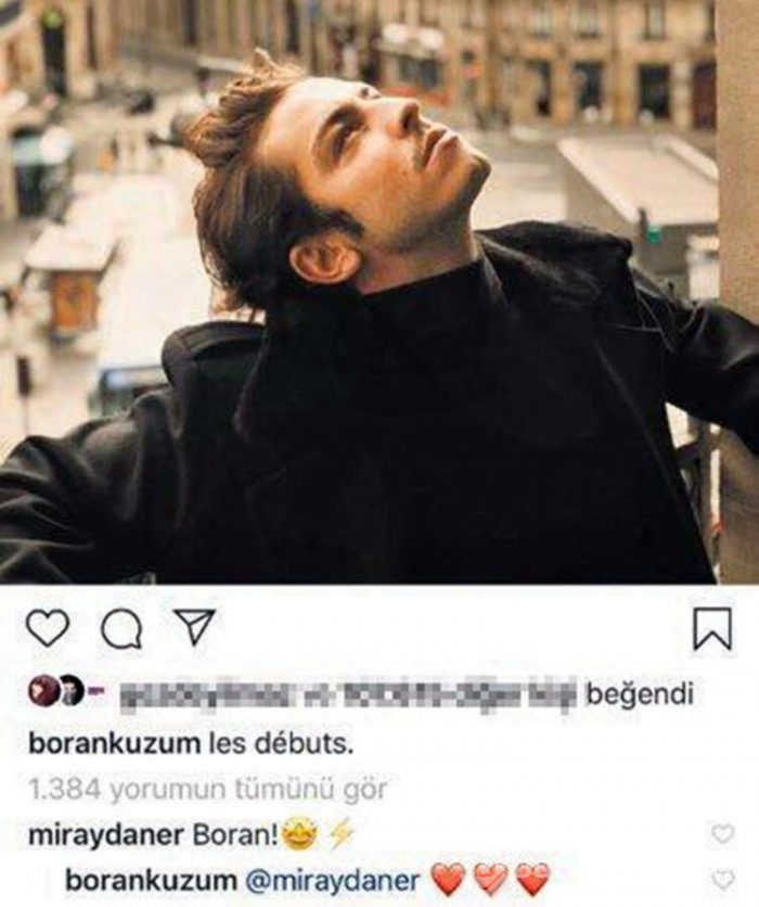 Miray Daner ve Boran Kuzum sevgili mi?
