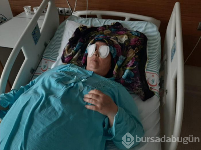 Hastanede oda arkadaşı gözlerini oydu!