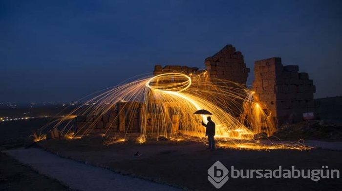 Zerzevan Kalesi'ne turist ilgisi