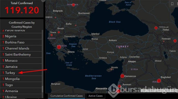 Koronavirüs Türkiye'ye geldi! 