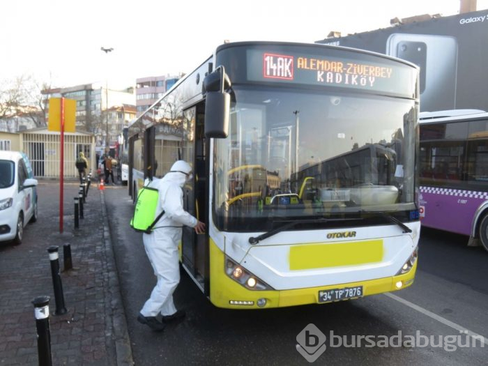 İstanbul'da korona virüs önlemi