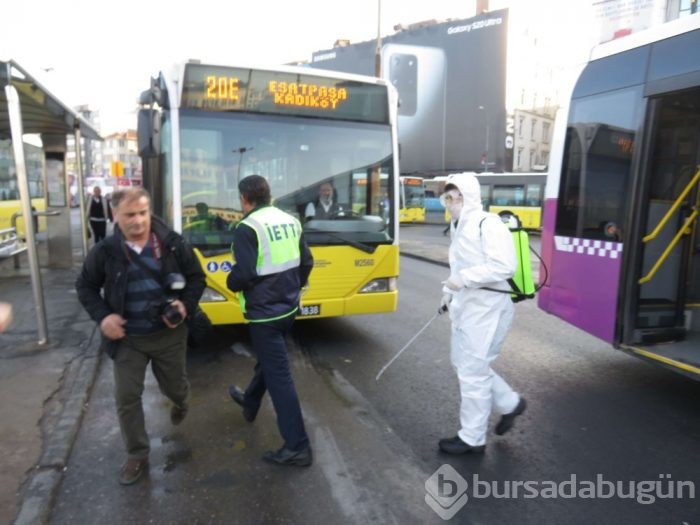 İstanbul'da korona virüs önlemi